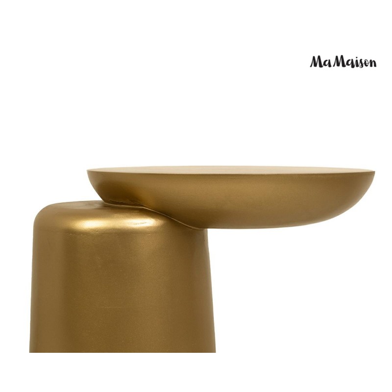 Mamaison Stolik Elias Złoty / Drewno