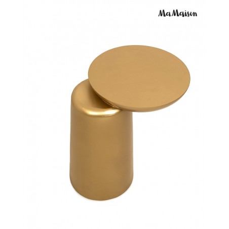 Mamaison Stolik Elias Złoty / Drewno