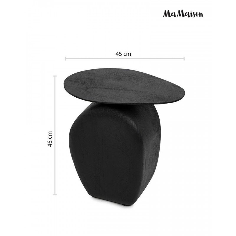 Mamaison Stolik Atlas Czarny