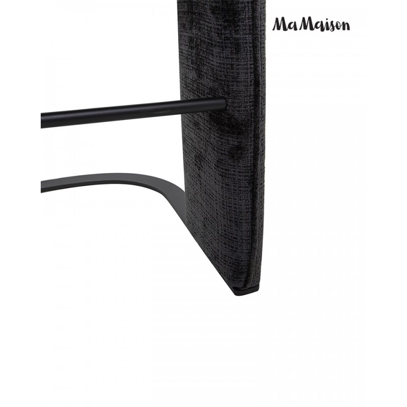 Mamaison Krzesło Barowe Bora Czarne