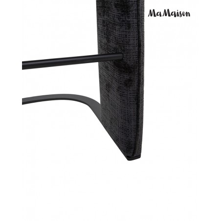 Mamaison Krzesło Barowe Bora Czarne