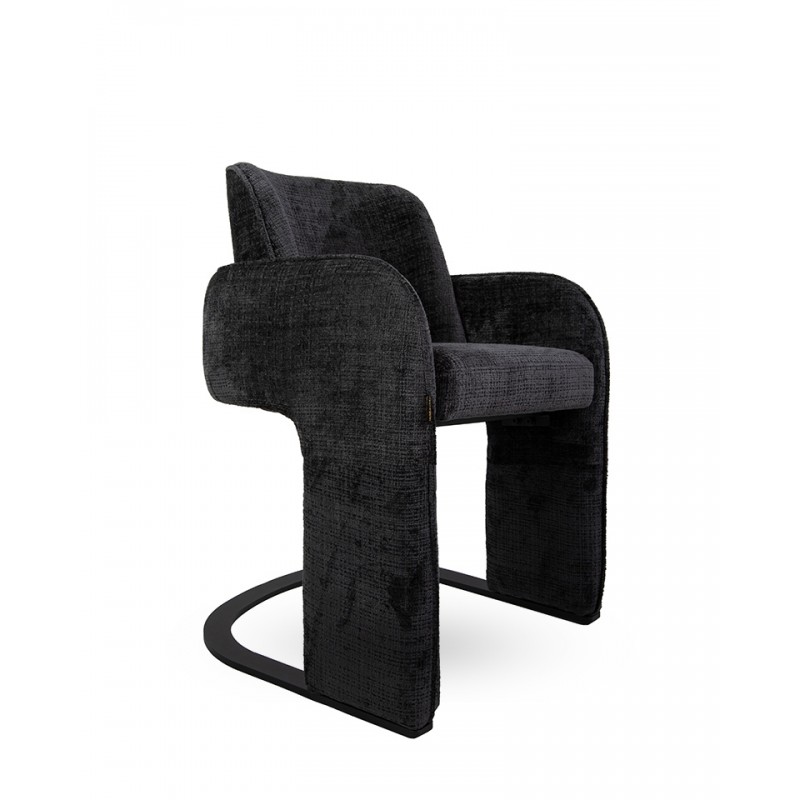 Mamaison Krzesło Bora Czarne