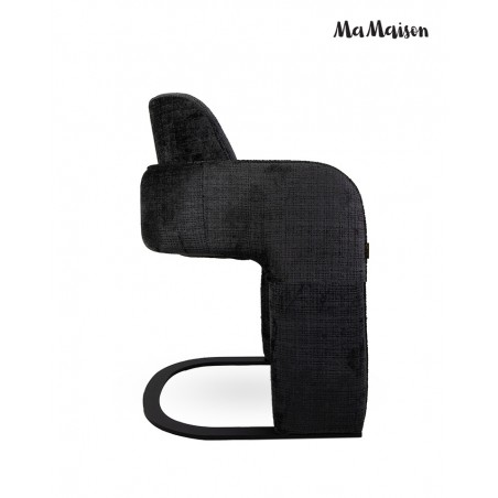 Mamaison Krzesło Bora Czarne