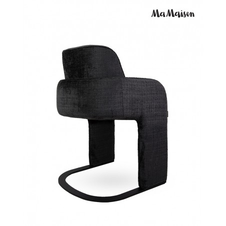 Mamaison Krzesło Bora Czarne