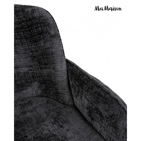 Mamaison Krzesło Bora Czarne