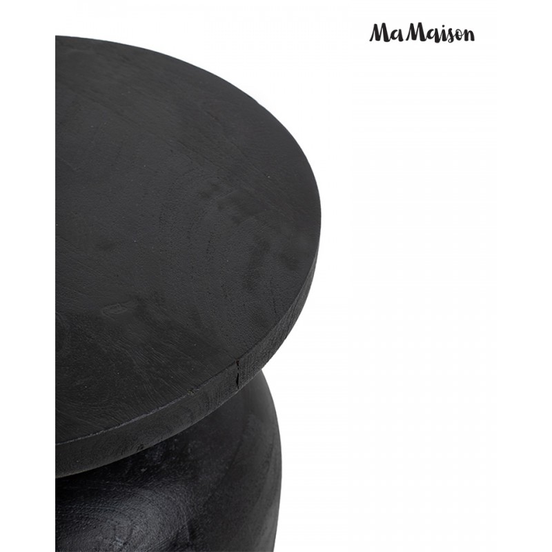 Mamaison Stolik Bisato Czarny