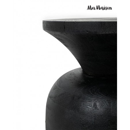 Mamaison Stolik Bisato Czarny