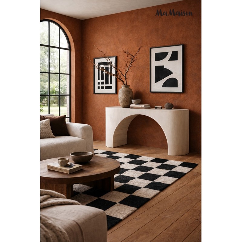 Mamaison Konsola Icaro Beżowa / Drewno