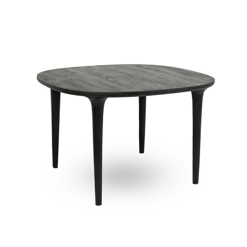 Mamaison Stół Jadalniany Laminar 120      Czarny / Drewno