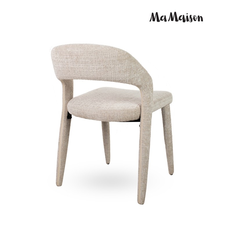 Mamaison Krzesło Kos Beżowe