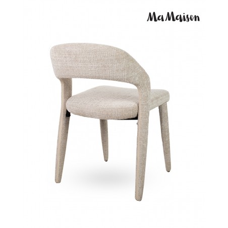 Mamaison Krzesło Kos Beżowe