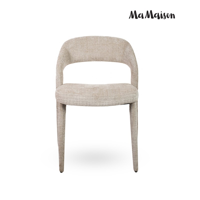 Mamaison Krzesło Kos Beżowe