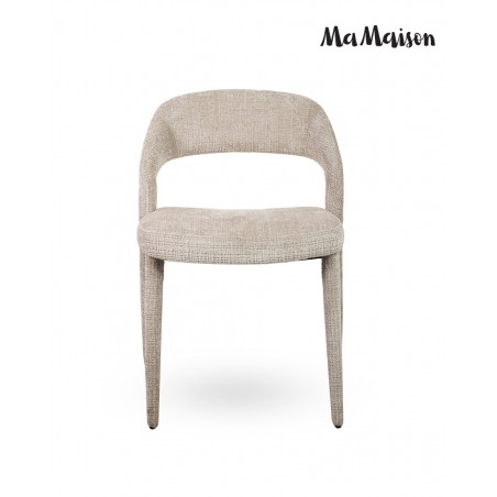 Mamaison Krzesło Kos Beżowe