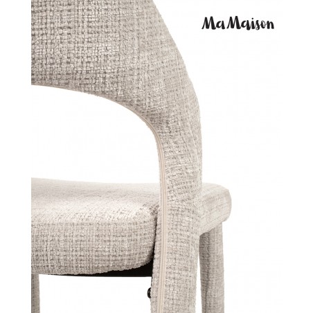 Mamaison Krzesło Kos Beżowe