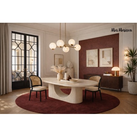 Mamaison Stół Jadalniany Icaro 220        Beżowy / Drewno