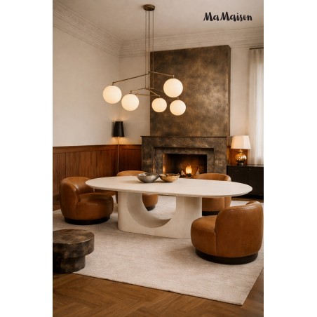 Mamaison Stół Jadalniany Icaro 220        Beżowy / Drewno