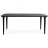 Mamaison Stół Jadalniany Laminar 200      Czarny / Drewno