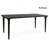 Mamaison Stół Jadalniany Laminar 200      Czarny / Drewno