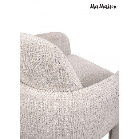 Mamaison Krzesło Lauren Beżowe