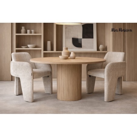 Mamaison Krzesło Lauren Beżowe