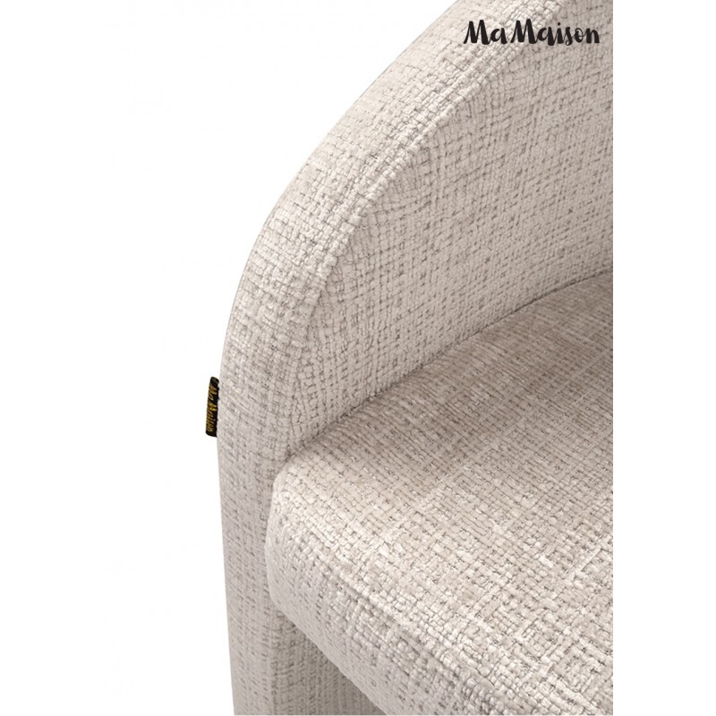 Mamaison Krzesło Shelly Beżowe