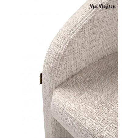 Mamaison Krzesło Shelly Beżowe