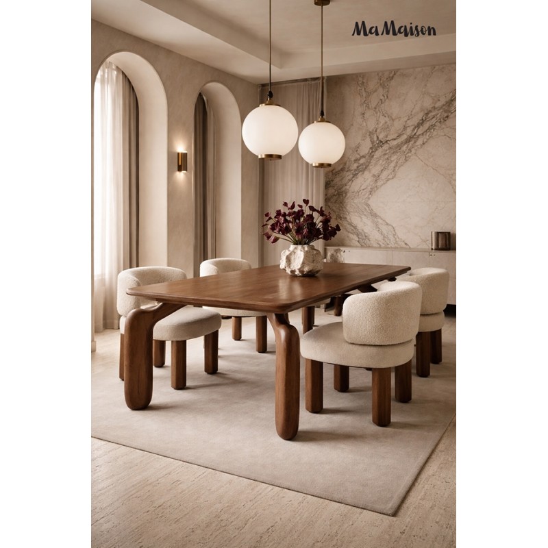 Mamaison Stół Jadalniany Orizon 200       Brązowy / Drewno