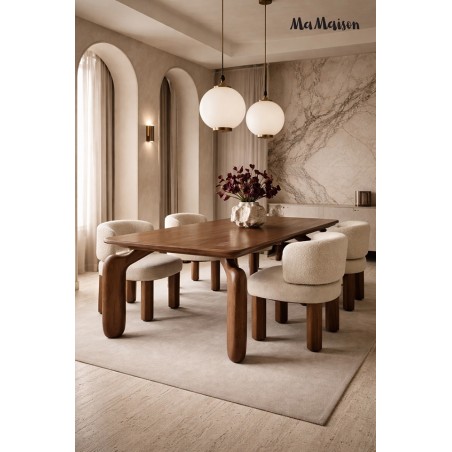 Mamaison Stół Jadalniany Orizon 200       Brązowy / Drewno