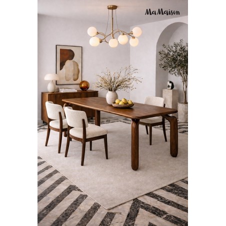 Mamaison Stół Jadalniany Orizon 200       Brązowy / Drewno