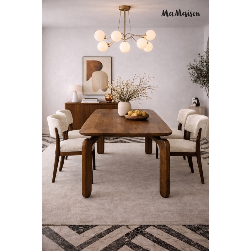 Mamaison Stół Jadalniany Orizon 200       Brązowy / Drewno