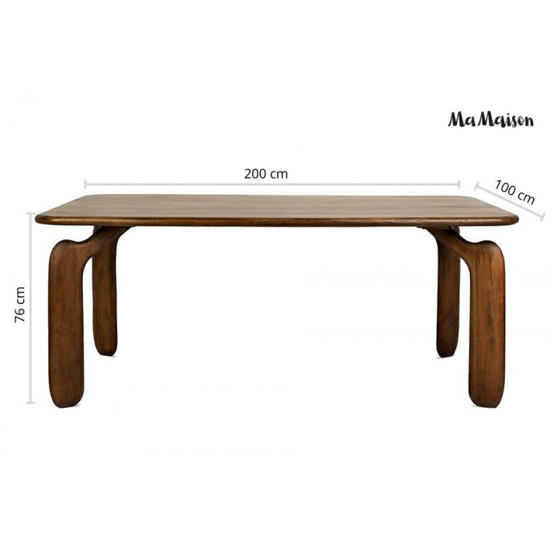 Mamaison Stół Jadalniany Orizon 200       Brązowy / Drewno