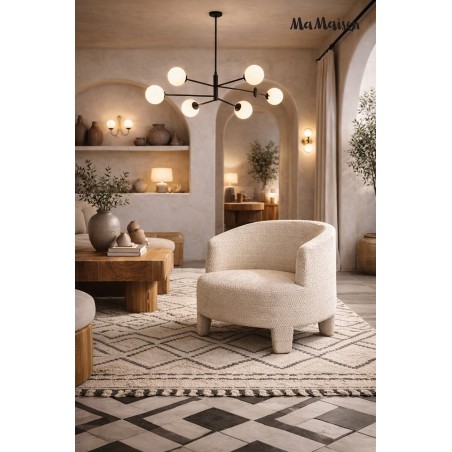 Mamaison Krzesło Oscar Beżowe