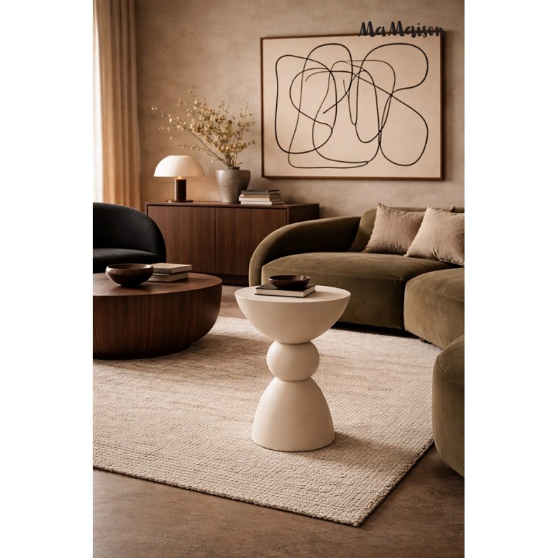Mamaison Stolik Tadao Beżowy