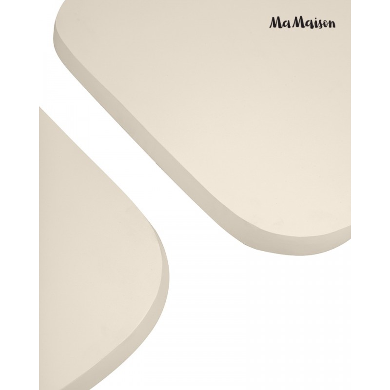 Mamaison Zestaw Stolików Kawowych Otto    Beżowy