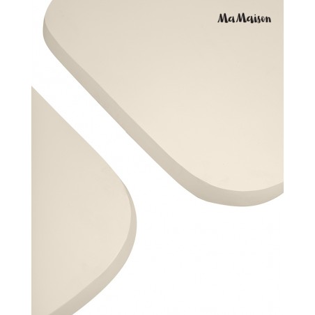 Mamaison Zestaw Stolików Kawowych Otto    Beżowy