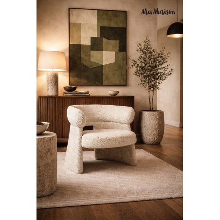 Mamaison Krzesło Madame Beżowe