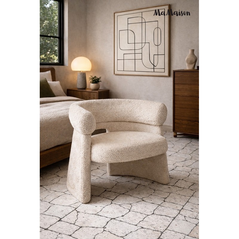 Mamaison Krzesło Madame Beżowe