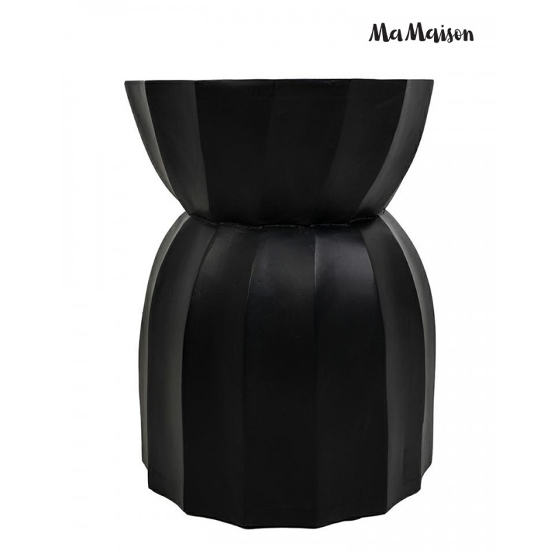 Mamaison Stolik Rolling Czarny / Drewno