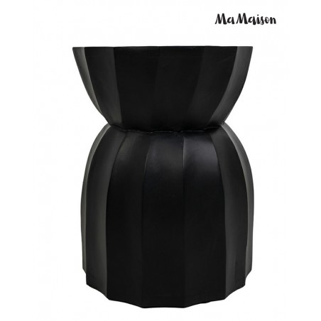 Mamaison Stolik Rolling Czarny / Drewno