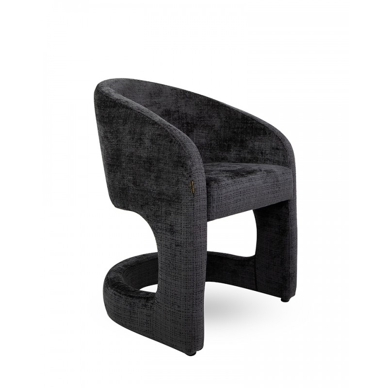 Mamaison Krzesło Shelly Czarne