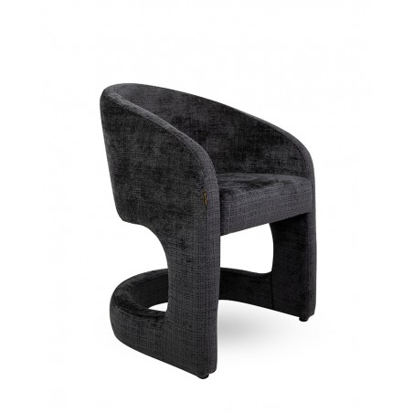 Mamaison Krzesło Shelly Czarne