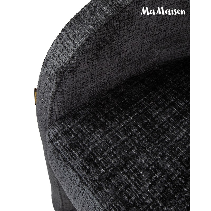 Mamaison Krzesło Shelly Czarne