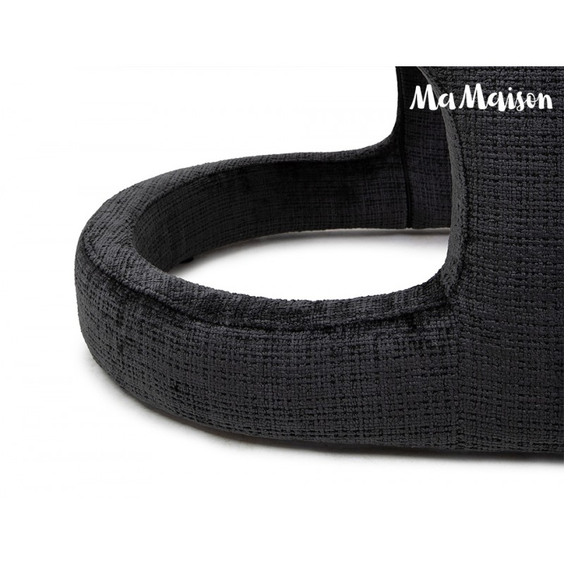 Mamaison Krzesło Shelly Czarne