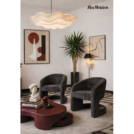 Mamaison Krzesło Shelly Czarne