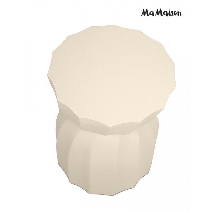 Mamaison Stolik Rolling Beżowy / Drewno