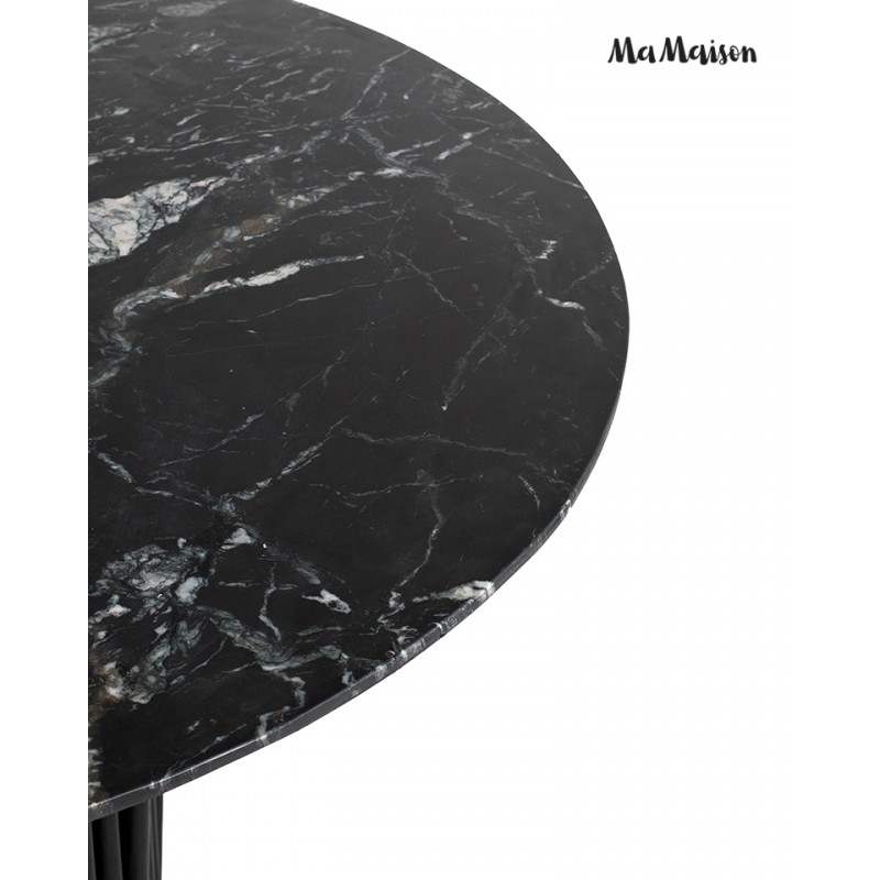 Mamaison Stół Jadalniany Levante 120      Czarny Marmur
