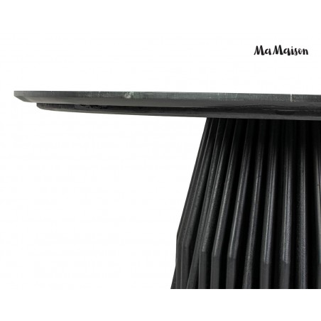 Mamaison Stół Jadalniany Levante 120      Czarny Marmur