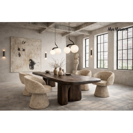 Mamaison Krzesło Pedra Beżowe