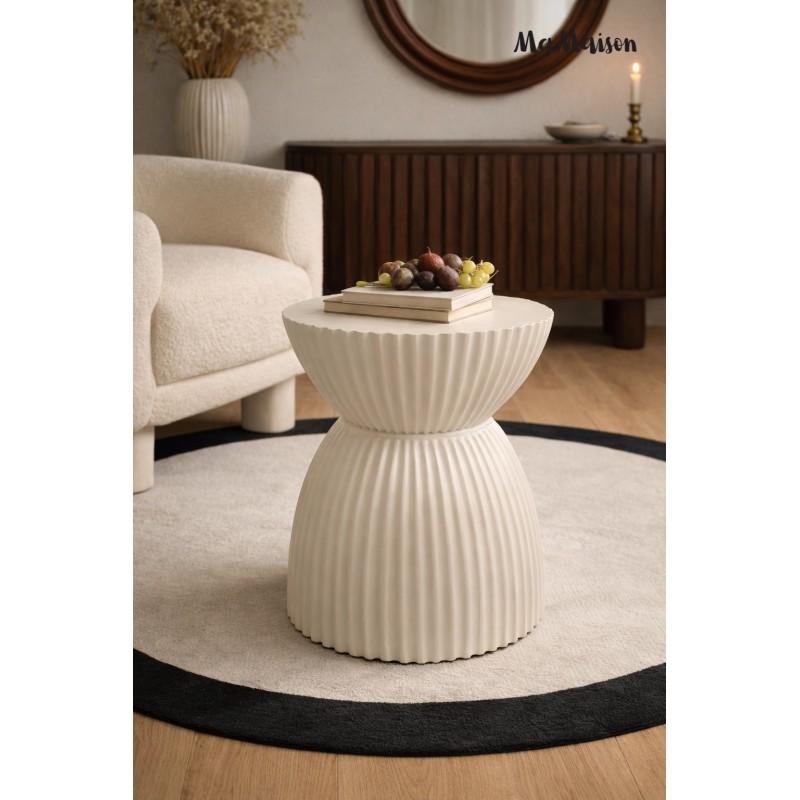 Mamaison Stolik Turno Beżowy