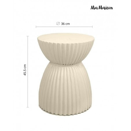 Mamaison Stolik Turno Beżowy